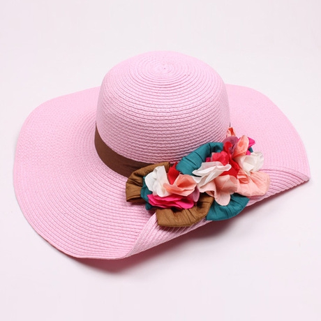 Γυναικείο κομψό καπέλο για το  καλοκαίρι σε διάφορα χρώματα