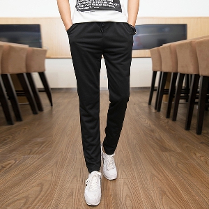 Мъжки дълги спортни панталони - тип слим - за всекидневие и пътуване - черни и сиви модели