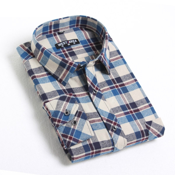 Мъжки ризи с дълъг ръкав - топ карирани и едноцветни памучни модели подходящи за различна комбинация за обличане