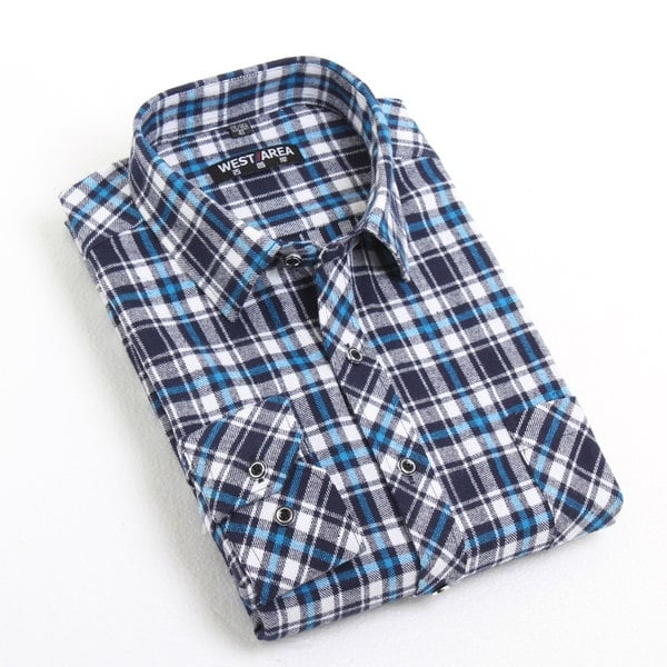 Мъжки ризи с дълъг ръкав - топ карирани и едноцветни памучни модели подходящи за различна комбинация за обличане