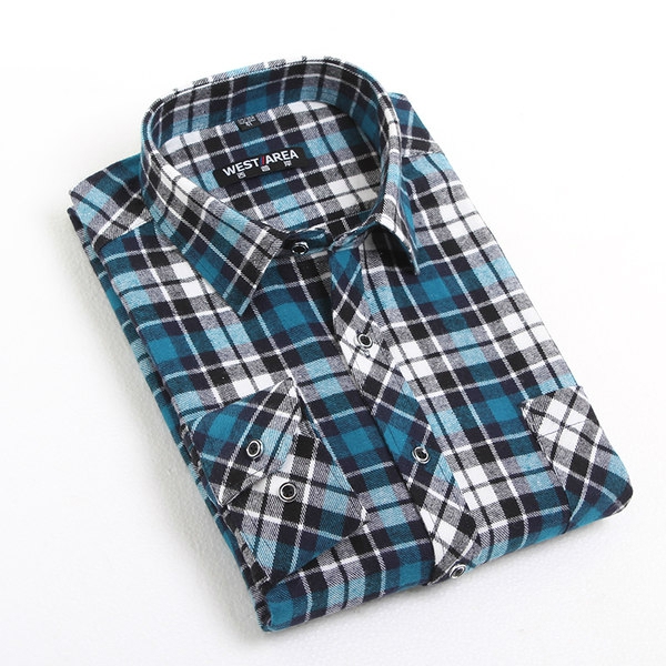 Мъжки ризи с дълъг ръкав - топ карирани и едноцветни памучни модели подходящи за различна комбинация за обличане