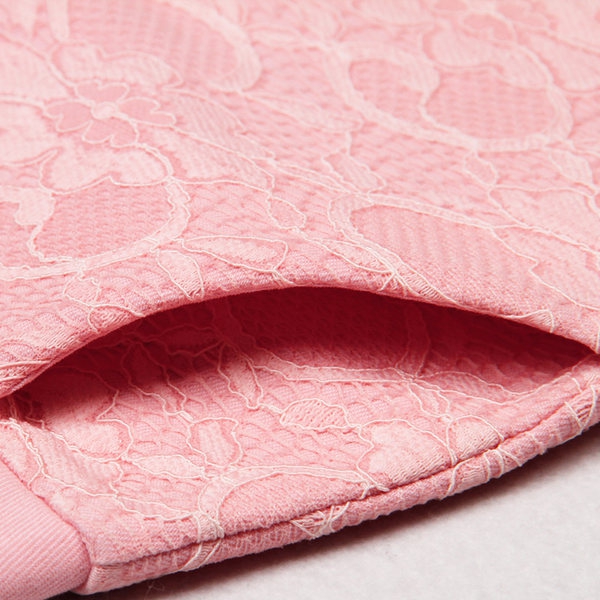 Дамски къси панталони с дантела - син,розов,сив и черен цвят