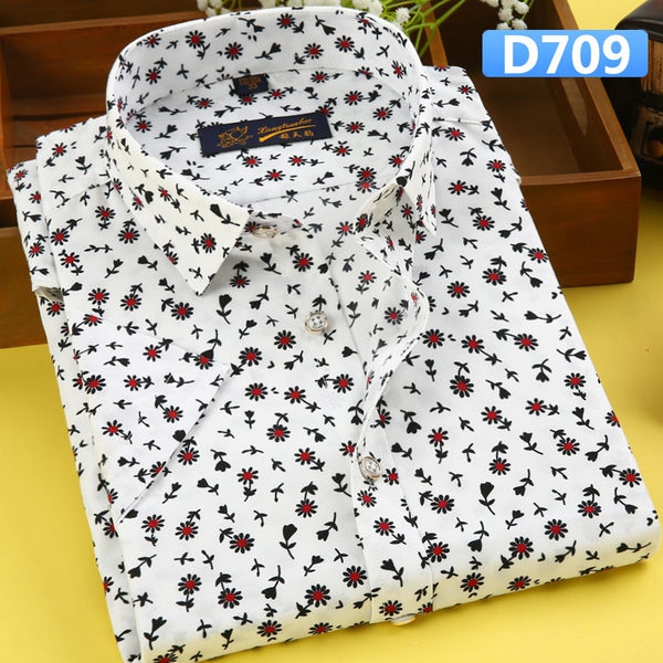 Λεπτά κοντομάνικα πουκάμισα - καλοκαιρινά κοντό μανίκι - διαφορετικά κορυφαία μοντέλα - πολύχρωμα, σημαδεμένα και περισσότερο - 