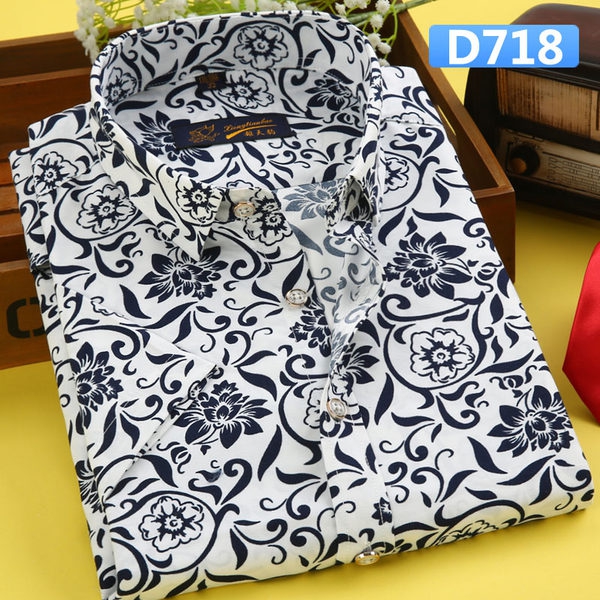 Λεπτά κοντομάνικα πουκάμισα - καλοκαιρινά κοντό μανίκι - διαφορετικά κορυφαία μοντέλα - πολύχρωμα, σημαδεμένα και περισσότερο - 