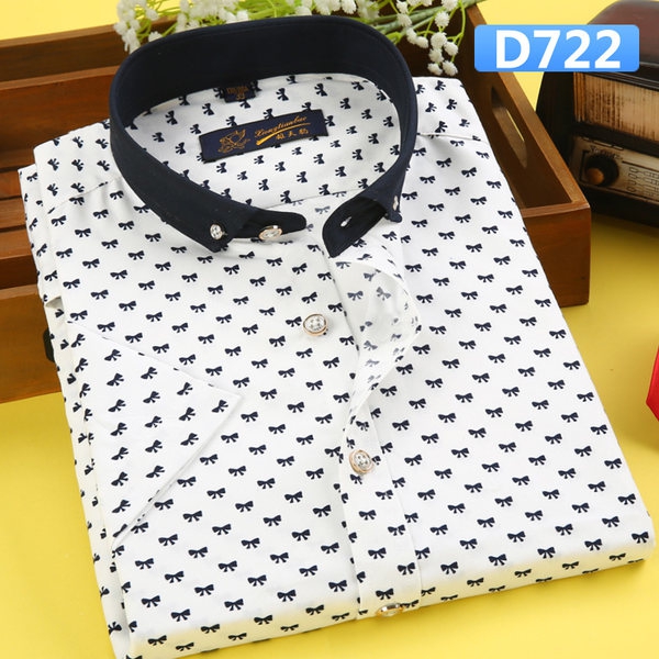 Λεπτά κοντομάνικα πουκάμισα - καλοκαιρινά κοντό μανίκι - διαφορετικά κορυφαία μοντέλα - πολύχρωμα, σημαδεμένα και περισσότερο - 