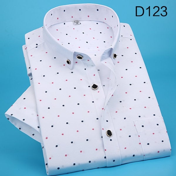 Λεπτά κοντομάνικα πουκάμισα - καλοκαιρινά κοντό μανίκι - διαφορετικά κορυφαία μοντέλα - πολύχρωμα, σημαδεμένα και περισσότερο - 