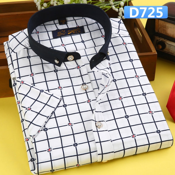 Λεπτά κοντομάνικα πουκάμισα - καλοκαιρινά κοντό μανίκι - διαφορετικά κορυφαία μοντέλα - πολύχρωμα, σημαδεμένα και περισσότερο - 