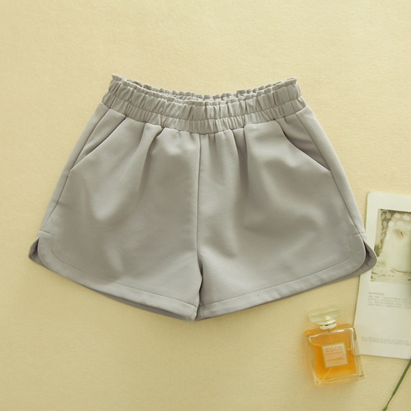 Дамски къси панталони - черен,сив,зелен,розов и бял цвят 