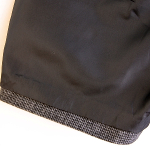 Дамски къси панталони - черен цвят 