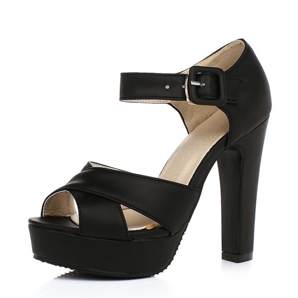 Κυρίες πέδιλα ψηλά τακούνια σε τρία χρώματα.