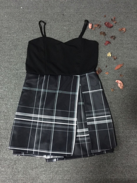 Γυναικεία ολόσωμη καλοκαιρινή φόρμα παντελόνι φούστα