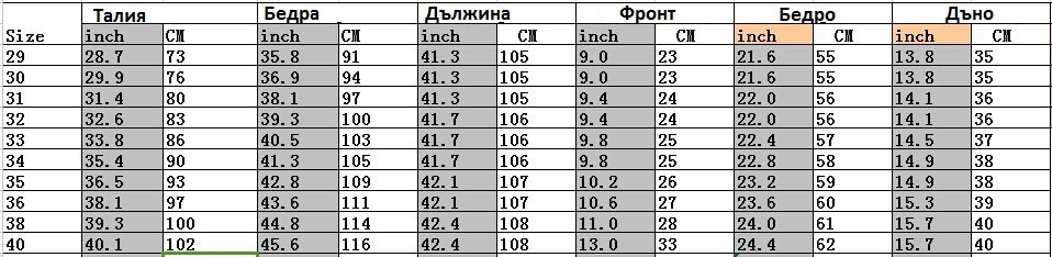 Мъжки панталони