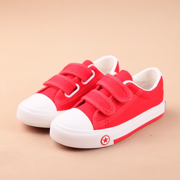 Παιδικά παπούτσια από βαμβάκι με λουράκια βελκρο για αγόρια - 4 μοντέλα