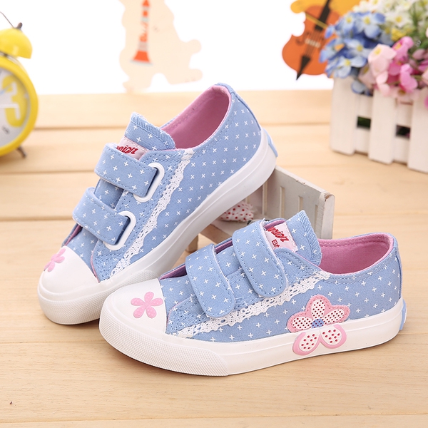 Детски кецове с лепенки за момчета и момичета -  17 модела 