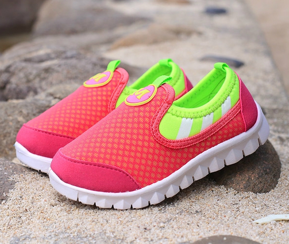 Αθλητικά πάνινα παπούτσια για κορίτσια - 8 μοντέλα με ροζ, πορτοκαλί, γκρι, κίτρινο χρώμα