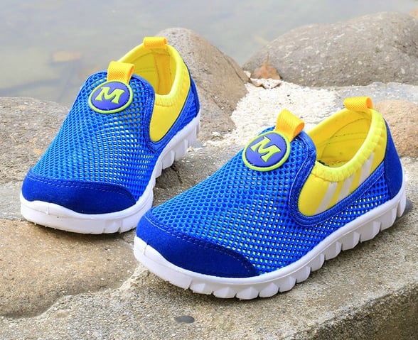 Αθλητικά πάνινα παπούτσια για κορίτσια - 8 μοντέλα με ροζ, πορτοκαλί, γκρι, κίτρινο χρώμα