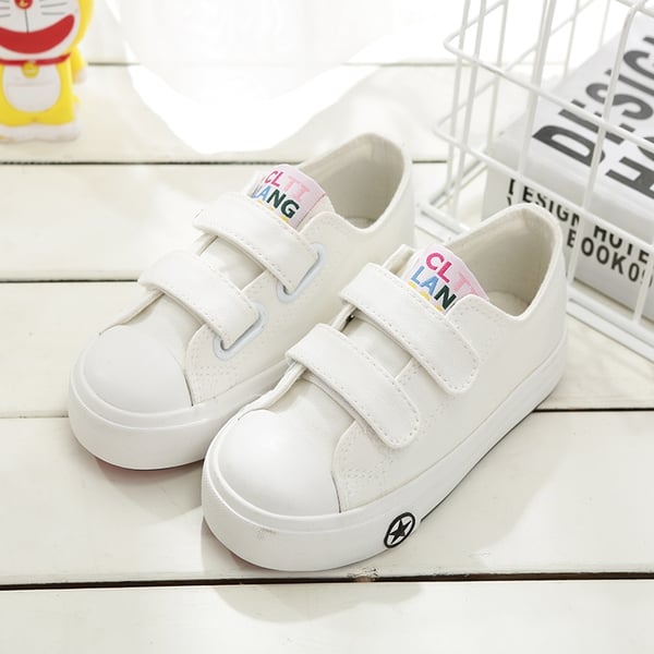 Παιδικά πάνινα παπούτσια από βαμβάκι με λουράκια βελκρό για αγόρια - 4 μοντέλα