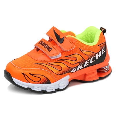 Παιδικά πάνινα παπούτσια για αγόρια και κορίτσια - κόκκινο, πορτοκαλί, μπλε και πράσινο χρώμα