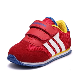 Детски маратонки за момичета и момчета - син,цикламен и червен цвят 