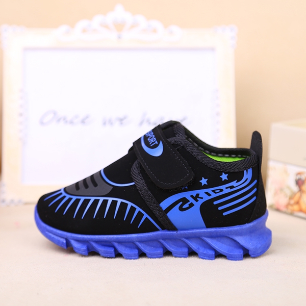 Παιδικά αθλητικά παπούτσια για κορίτσια και αγόρια - κυκλάμινο, πράσινο, μπλε και κίτρινο χρώμα