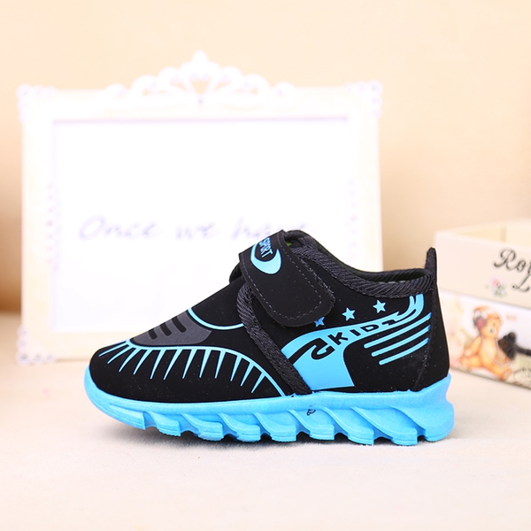 Παιδικά αθλητικά παπούτσια για κορίτσια και αγόρια - κυκλάμινο, πράσινο, μπλε και κίτρινο χρώμα