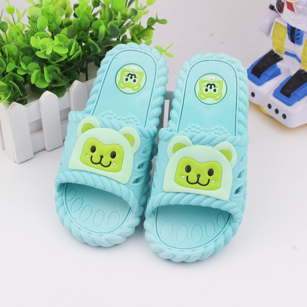 Παιδικό καλοκαίρι παντόφλες για αγόρια - ανοιχτό πράσινο