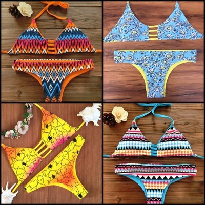 Οι γυναίκες μαγιό τρία μοντέλα