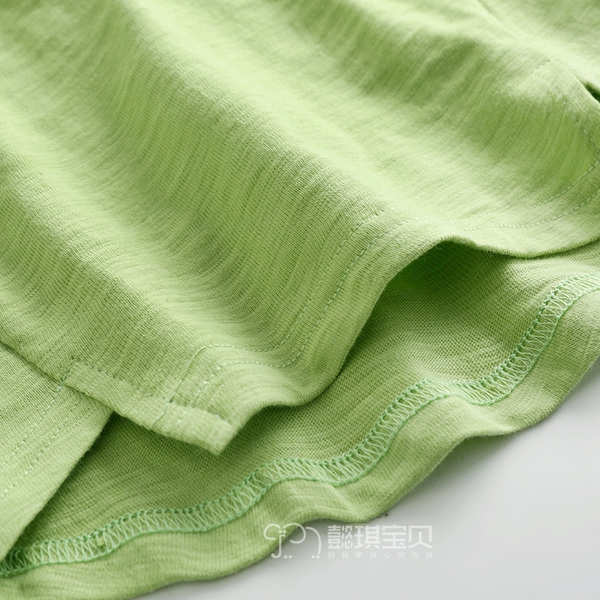 Детско летно потниче - мече - 4 цвята - зелен, жълт, розов, бял