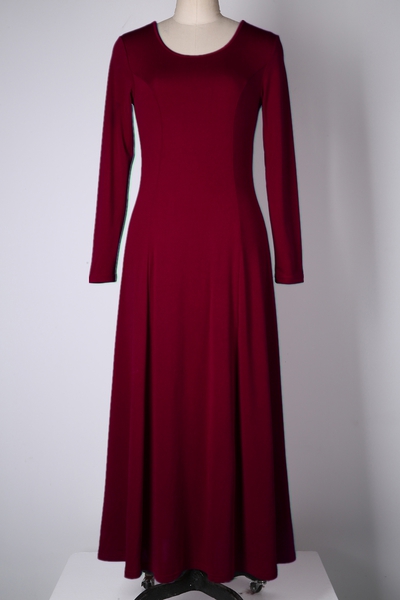 Κυρίες καλοκαίρι, ευρεία και μακρά βραδινά και casual φορέματα - αμάνικα, μικρό ή μακριά μανίκια - μπλε, μαύρο, κόκκινο κρασί, γ