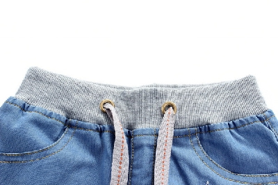 Детски къси дънкови панталони за момчета 
