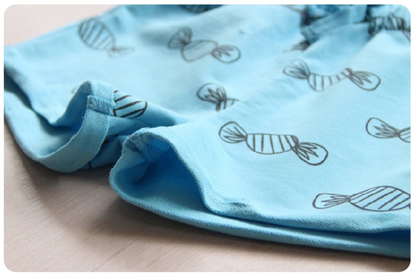 Летни къси панталони за момичета - три топ модела в розов, жълт и син цвят 