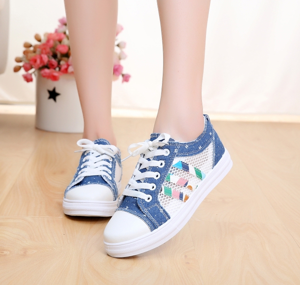 Дамски кецове в син цвят - 5 модела