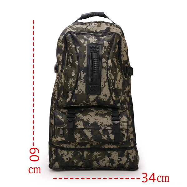 Камуфлажна планининска раница - 4 модела с мeка повърхност - височина 60 см, дължина - 34 см