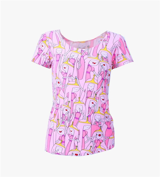 3D тениска - различни модели с къс ръкав - анимационни герои или фигури