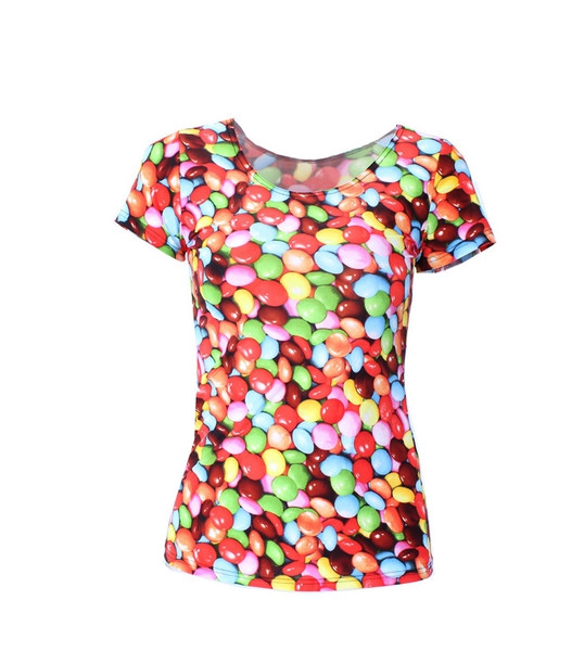 3D тениска - различни модели с къс ръкав - анимационни герои или фигури