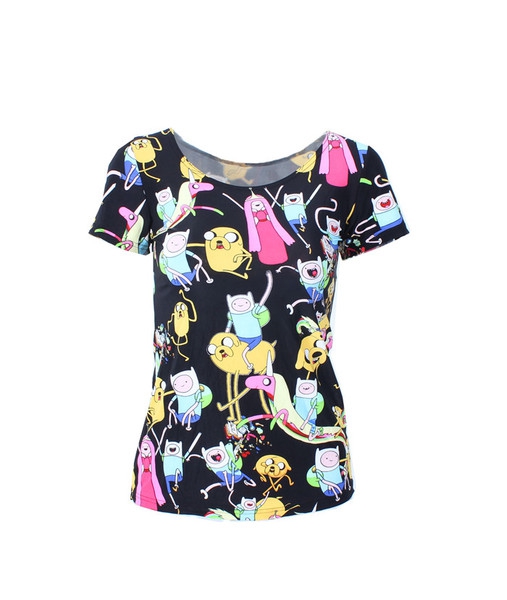 3D тениска - различни модели с къс ръкав - анимационни герои или фигури