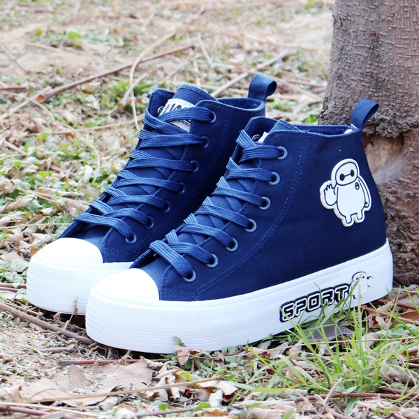 Дамски кецове в 3 цвятa - Big Hero 6