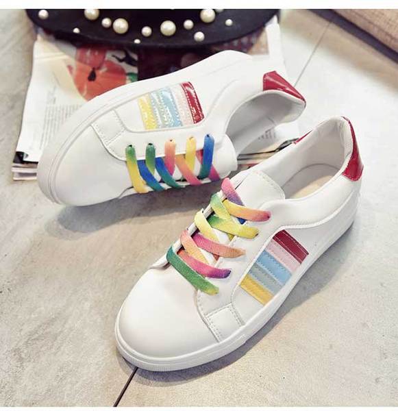 Ежедневни дамски кецове от изкуствена кожа в 5 различни модела