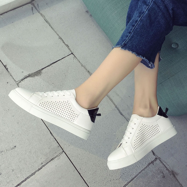 Ежедневни дамски кецове от изкуствена кожа в 5 различни модела