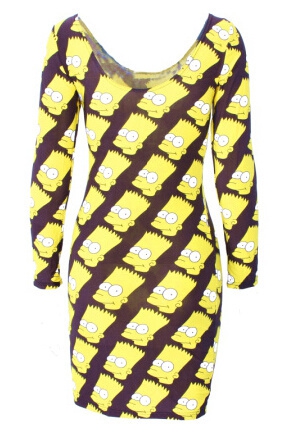 Дамска 3D рокля с дълъг ръкав в различни цветове