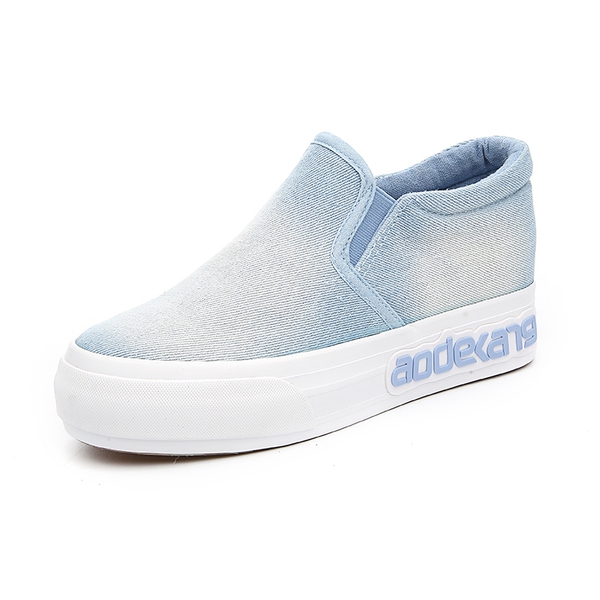 Дамски дънкови мокасини 3 цвята