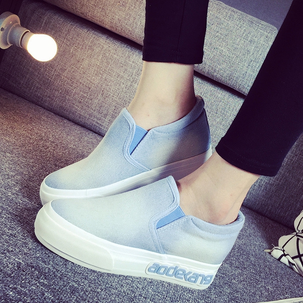 Дамски дънкови мокасини 3 цвята