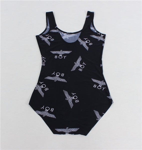 Дамски 3D цял бански на точки, раирани, карирани, ягодки - син, жълт, леопардов, черен