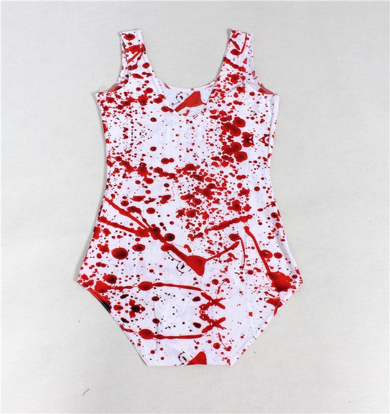 Дамски 3D цял бански на точки, раирани, карирани, ягодки - син, жълт, леопардов, черен