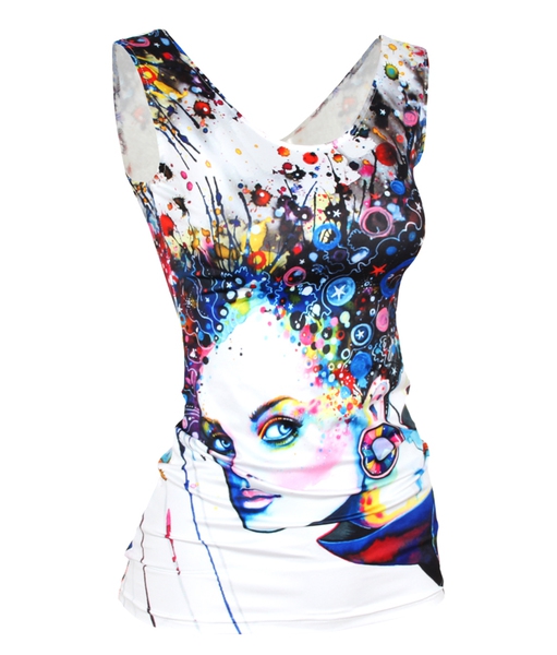 Дамски потник с  3D апликация