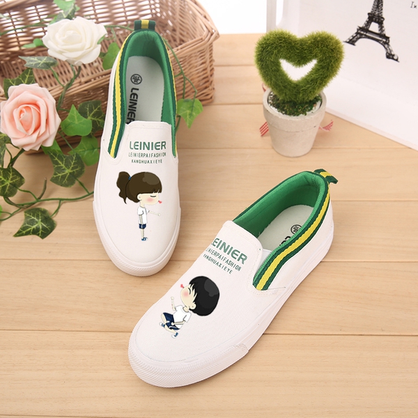 Дамски мокасини с различни принтове 8 модела