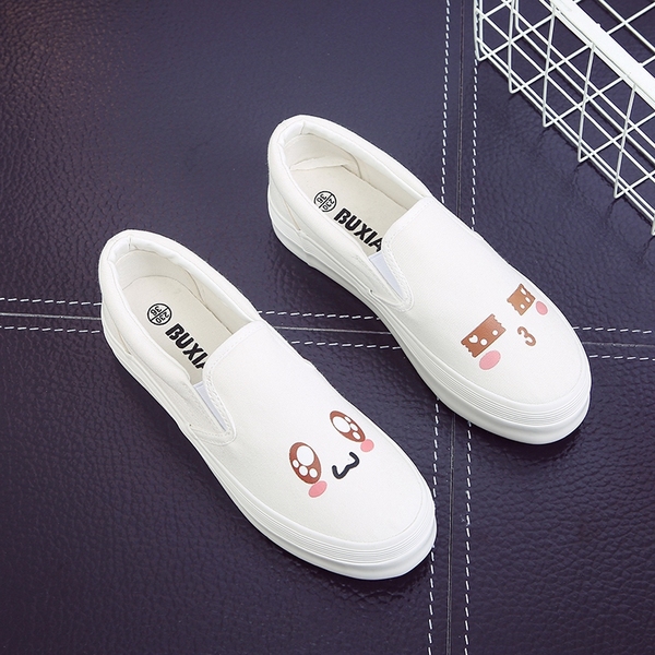 Дамски мокасини с емотикони