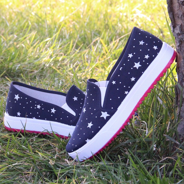 Дамски мокасини два модела 3 цвята