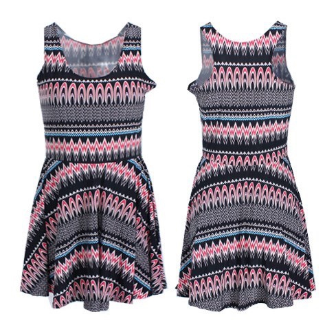 Κυρίες φορέματα του καλοκαιριού - σύντομη και βράδυ, καρό, ριγέ, πολύχρωμο και κινούμενα 3D