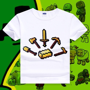 Αντρικά T-shirts Minecraft - 17 μοντέλα